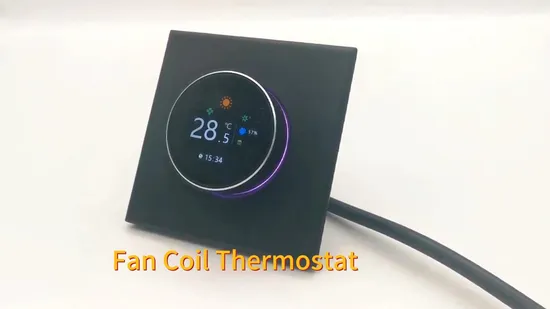 Termostato Fan Coil A 3 Velocità Smart Expo WiFi Fcu 2019